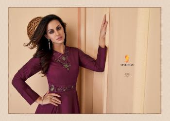 Style Max Almirah vol 4 Soft Silk Stitched Gown wholesale Price