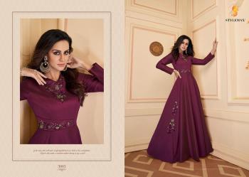 Style Max Almirah vol 4 Soft Silk Stitched Gown wholesale Price