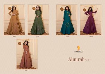 Style Max Almirah vol 4 Soft Silk Stitched Gown wholesale Price