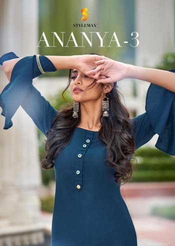 Stylemax Ananya vol 3 Kurtis with Palazzo wholesaler