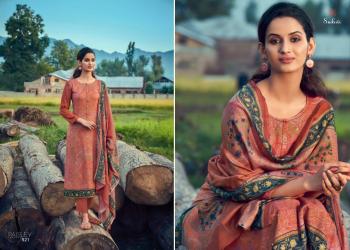 Sudriti Paisley Essence pashmina Winter Salwar Kameez