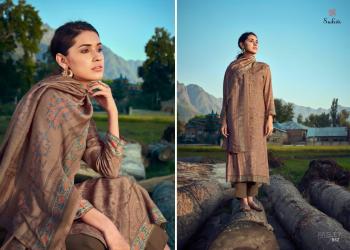 Sudriti Paisley Essence pashmina Winter Salwar Kameez