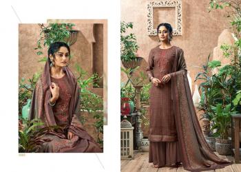 Sumyra Kashmiri Shawl Pashmina Self Embroidered salwar Kameez