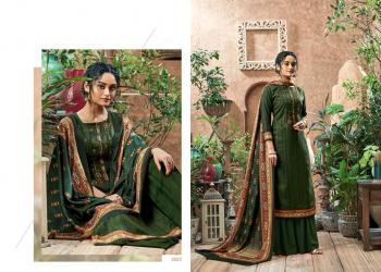 Sumyra Kashmiri Shawl Pashmina Self Embroidered salwar Kameez