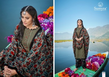 Sumyra Wintery Breeze Pashmina Winter Salwar KAmeez