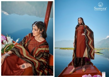 Sumyra Wintery Breeze Pashmina Winter Salwar KAmeez