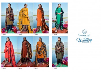 Sumyra Wintery Breeze Pashmina Winter Salwar KAmeez