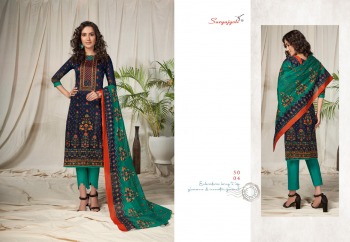 Suryajyoti Amaira vol 5 Satin Cotton Salwar kameez wholesaler