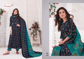 Suryajyoti Nitya vol 3 Satin Cotton Salwar Kameez catalog