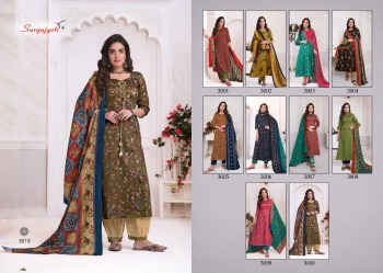 Suryajyoti Nitya vol 3 Satin Cotton Salwar Kameez catalog