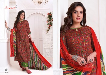 Suryajyoti Nitya vol 3 Satin Cotton Salwar Kameez catalog