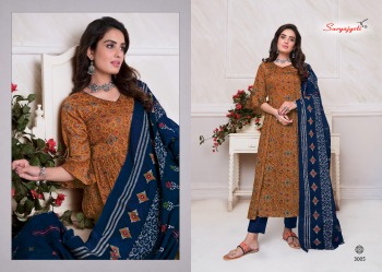 Suryajyoti Nitya vol 3 Satin Cotton Salwar Kameez catalog