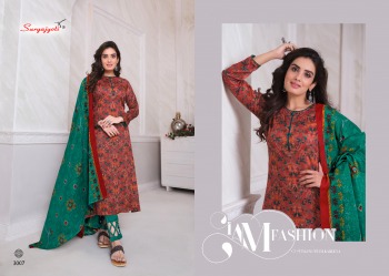 Suryajyoti Nitya vol 3 Satin Cotton Salwar Kameez catalog