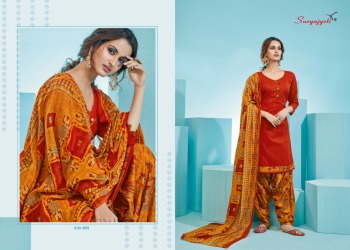 Suryajyoti Panghat vol 2 Patiyala Dress material