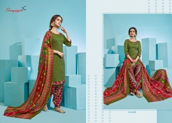 Suryajyoti Panghat vol 2 Patiyala Dress material