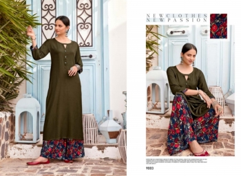 Sweety Baleno vol 9 Kurtis with palazzo wholesaler