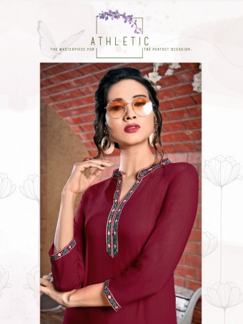 Syasii Maryam Rayon daily wear Kurtis wholesaler