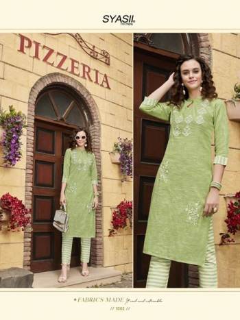 Syasii Thrend Khadi cotton kurtis wholesaler