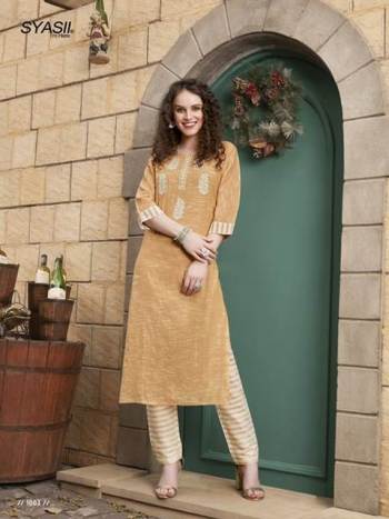 Syasii Thrend Khadi cotton kurtis wholesaler