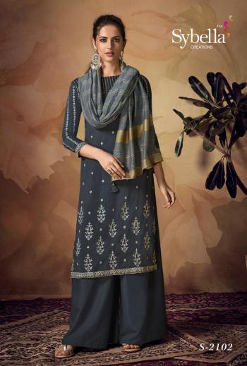 Sybella Viscose Banarasi Salwar kameez wholesaler