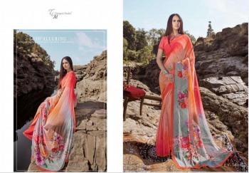 T and M Designer Ek Vastra vol 10 Georgette Saree catalog Wholesaler