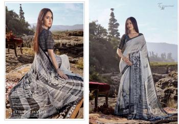 T and M Designer Ek Vastra vol 10 Georgette Saree catalog Wholesaler