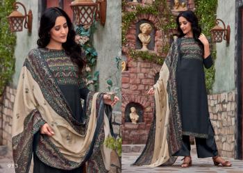 T and M Designer Gulzar Pashmina Winter Salwar Kameez