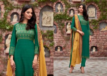 T and M Designer Gulzar Pashmina Winter Salwar Kameez