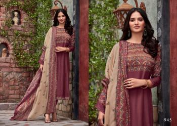 T and M Designer Gulzar Pashmina Winter Salwar Kameez