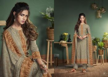 T and M designer Saairah Pashmina winter Salwar Kameez