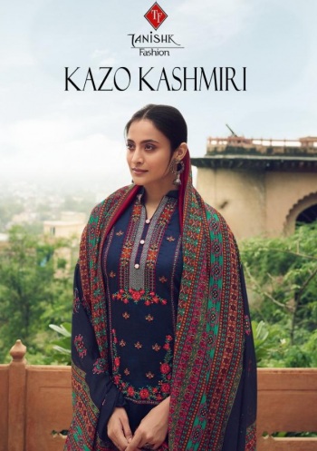 Tanishk Fashion Kazo Kashmiri Work Suits catalog wholesaler