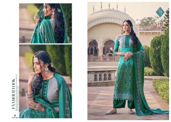 Tanishk Mehroz bandhej Pashmina Winter Suits catalog wholesaler