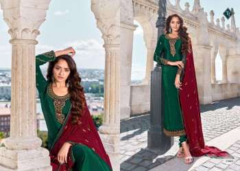 Tanishk Royal Silk vol 12 French crepe Salwar Kameez wholesaler