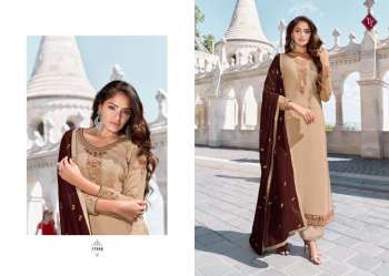 Tanishk Royal Silk vol 12 French crepe Salwar Kameez wholesaler