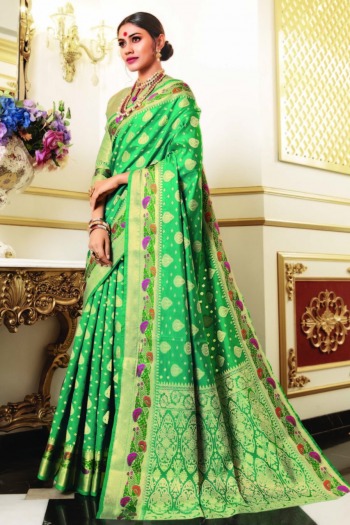 Tanu Shree Silk Wedidng Saree wholesale Price