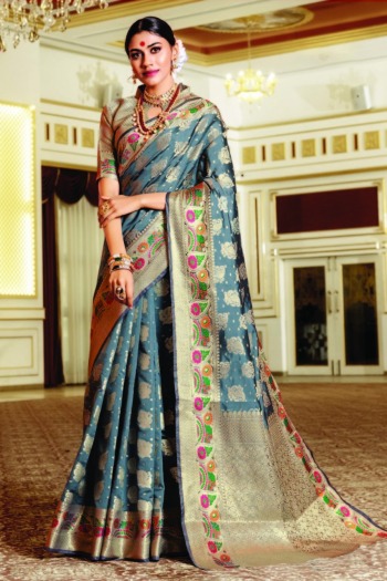 Tanu Shree Silk Wedidng Saree wholesale Price