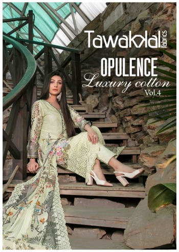 Tawakkal Opulence Luxury Cotton vol 4 Pakistani Suits wholesaler