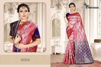 The Kazo Menka vol 4 kanchipuram Handloom weaving silk saree