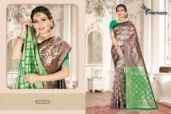 The Kazo Menka vol 4 kanchipuram Handloom weaving silk saree