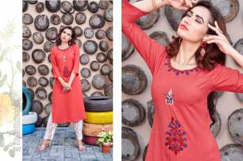 Tips and Tops Mannat vol 4 kurtis with pant catalog wholesaler