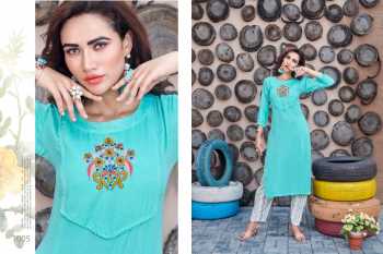 Tips and Tops Mannat vol 4 kurtis with pant catalog wholesaler