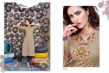 Tips and Tops Mannat vol 4 kurtis with pant catalog wholesaler