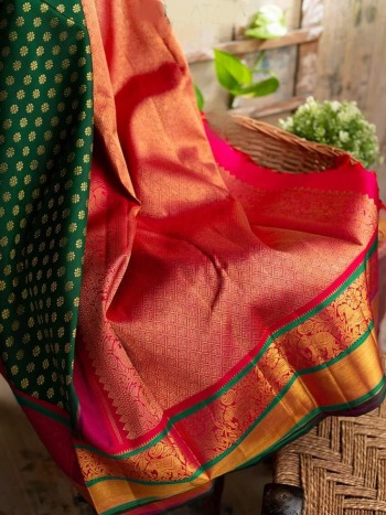 traditional Kanchipuram Art Silk Saree wholesale Price
