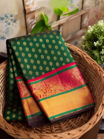 traditional Kanchipuram Art Silk Saree wholesale Price