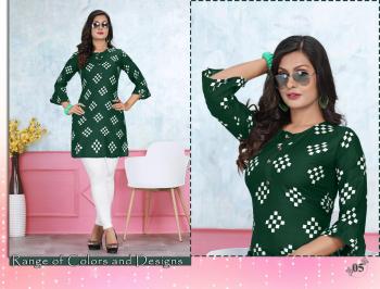 Trendy Aktara Rayon Short Tops catalog wholesaler