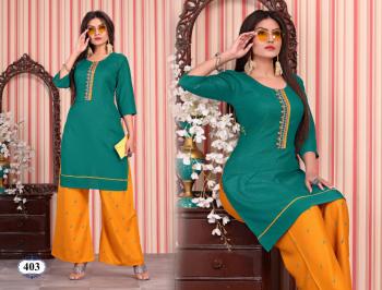 Trendy Angel vol 2 Rayon Kurtis with Palazzo wholesaler