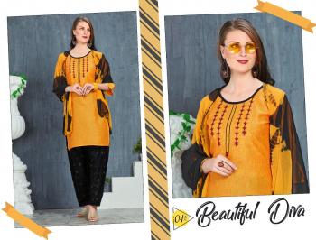 Trendy Florence Cotton Rayon Kurtis, palazzo and dupatta