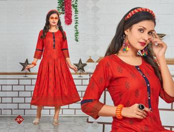 Trendy Goldy Rayon kurtis buy wholesale Price