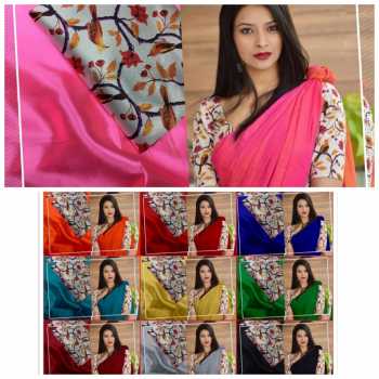 Trendy Heavy Japan satin party wear saree wholesale price