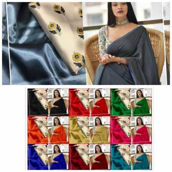 Trendy Heavy Japan satin party wear saree wholesale price